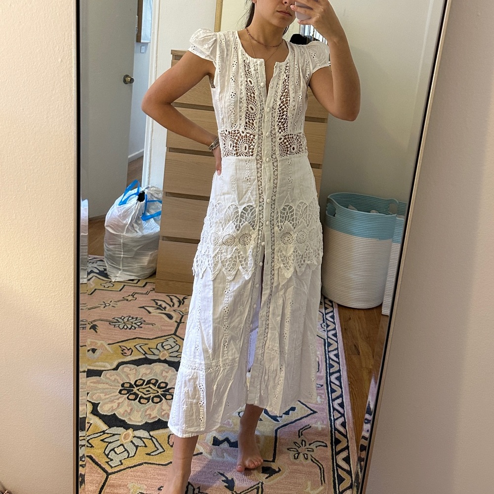 Loveshackfancy Duster Dress